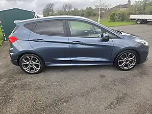 Used 2018 Ford Fiesta ST-Line Blue - Interior and Exterior details 3