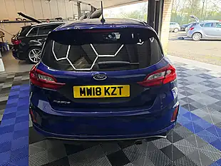 Used 2018 Ford Fiesta ST-Line Blue - Interior and Exterior details 15