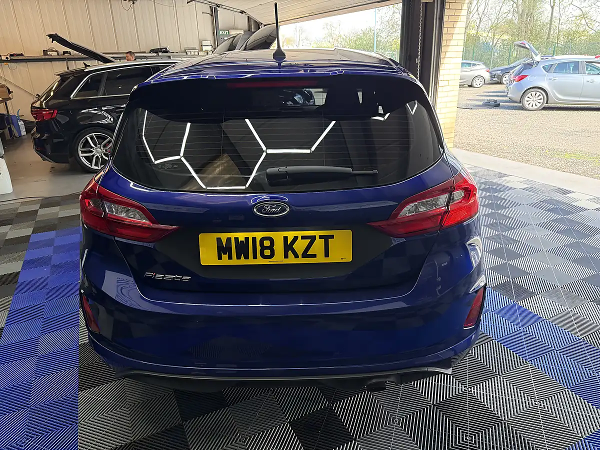 Used 2018 Ford Fiesta ST-Line Blue - Interior and Exterior details 15