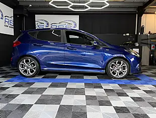Used 2018 Ford Fiesta ST-Line Blue - Interior and Exterior details 3
