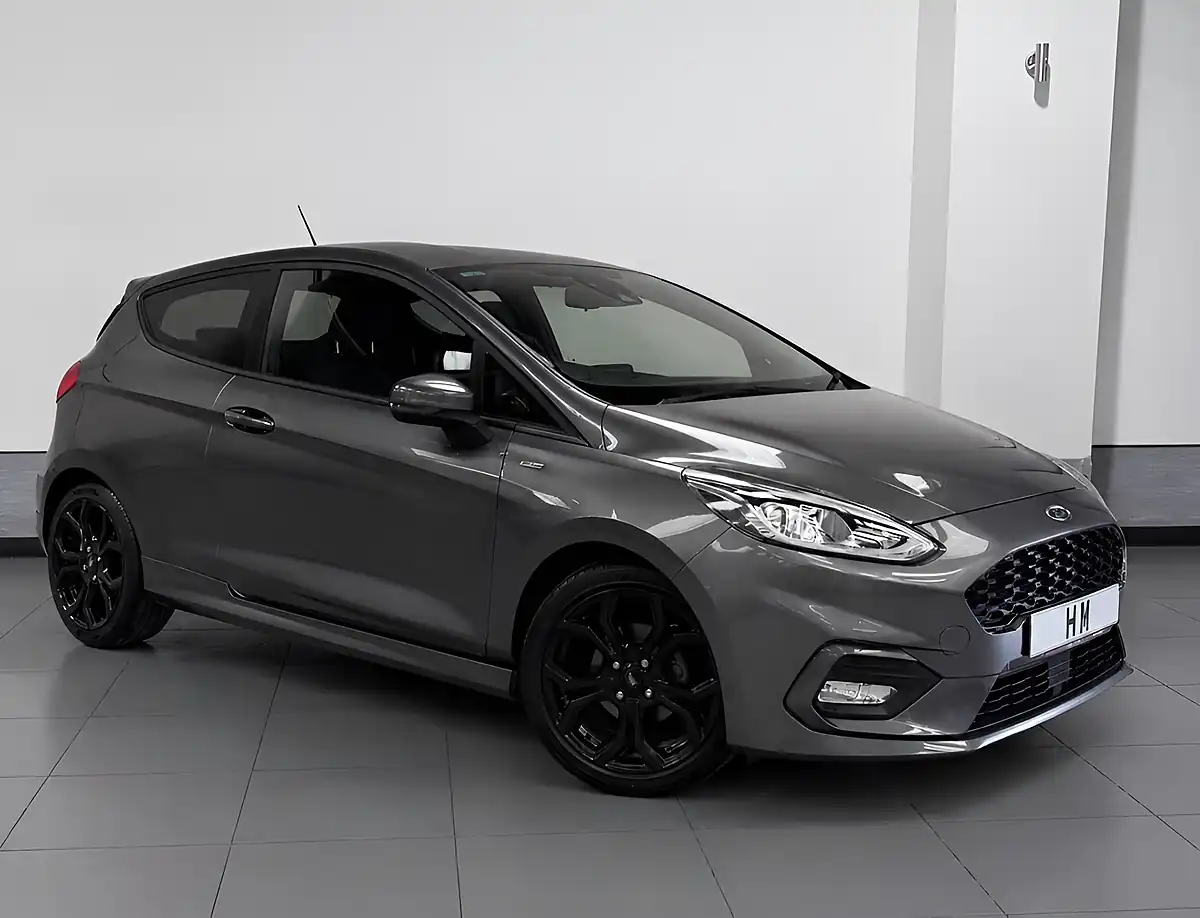 Used 2018 Ford Fiesta ST-Line Grey - Front View
