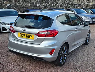 Used 2018 Ford Fiesta ST-Line Moondust Silver - Interior and Exterior details 18