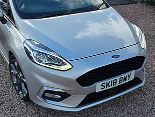 Used 2018 Ford Fiesta ST-Line Moondust Silver - Interior and Exterior details 2