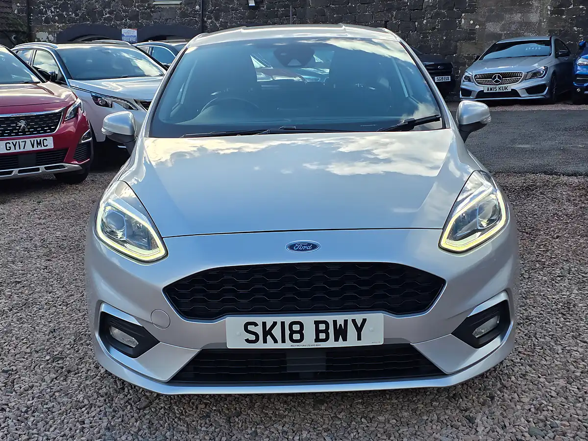 Used 2018 Ford Fiesta ST-Line Moondust Silver - Interior and Exterior details 3