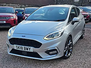 Used 2018 Ford Fiesta ST-Line Moondust Silver - Interior and Exterior details 5