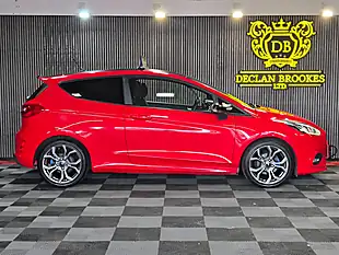 Used 2018 Ford Fiesta ST-Line Red - Interior and Exterior details 2