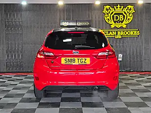 Used 2018 Ford Fiesta ST-Line Red - Interior and Exterior details 4