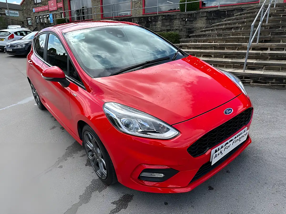 Used 2018 Ford Fiesta ST-Line Red - Interior and Exterior details 2