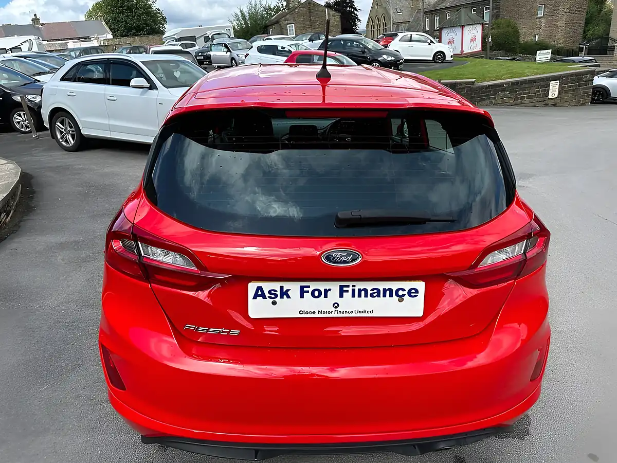 Used 2018 Ford Fiesta ST-Line Red - Interior and Exterior details 7