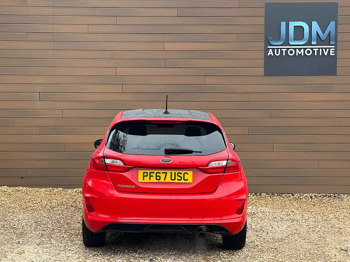 Used 2018 Ford Fiesta ST-Line Red - Interior and Exterior details 4
