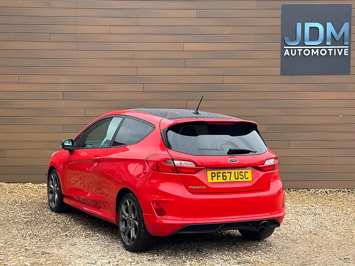 Used 2018 Ford Fiesta ST-Line Red - Interior and Exterior details 6