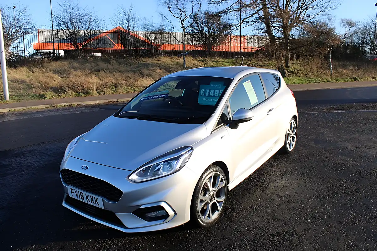 Used 2018 Ford Fiesta ST-Line Silver - Interior and Exterior details 11