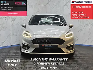 Used 2018 Ford Fiesta ST-Line Silver - Interior and Exterior details 2