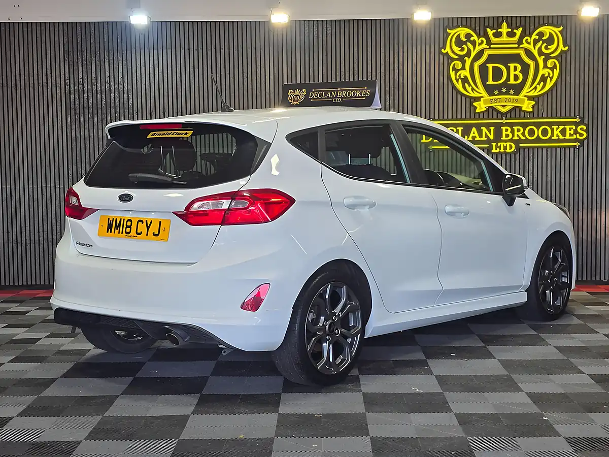 Used 2018 Ford Fiesta ST-Line White - Interior and Exterior details 3