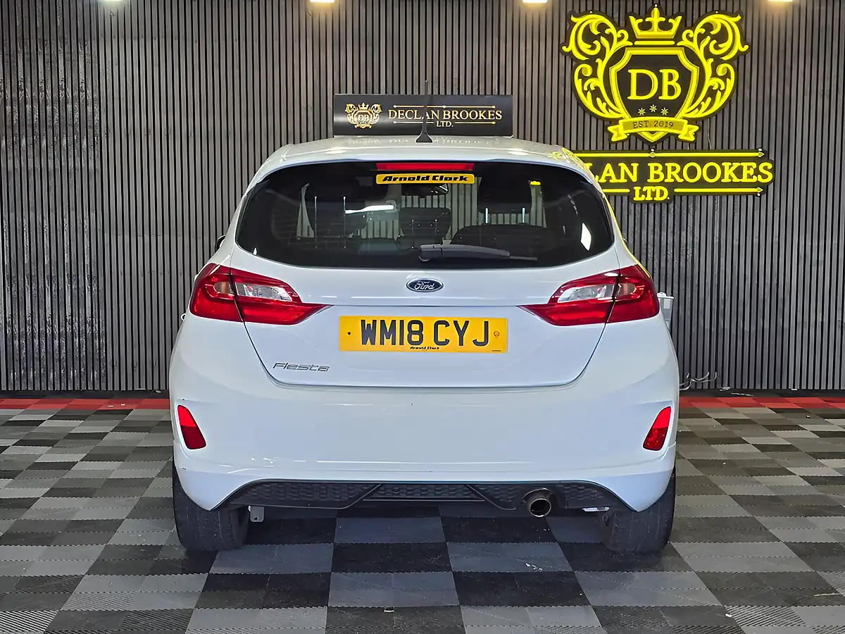 Used 2018 Ford Fiesta ST-Line White - Interior and Exterior details 4