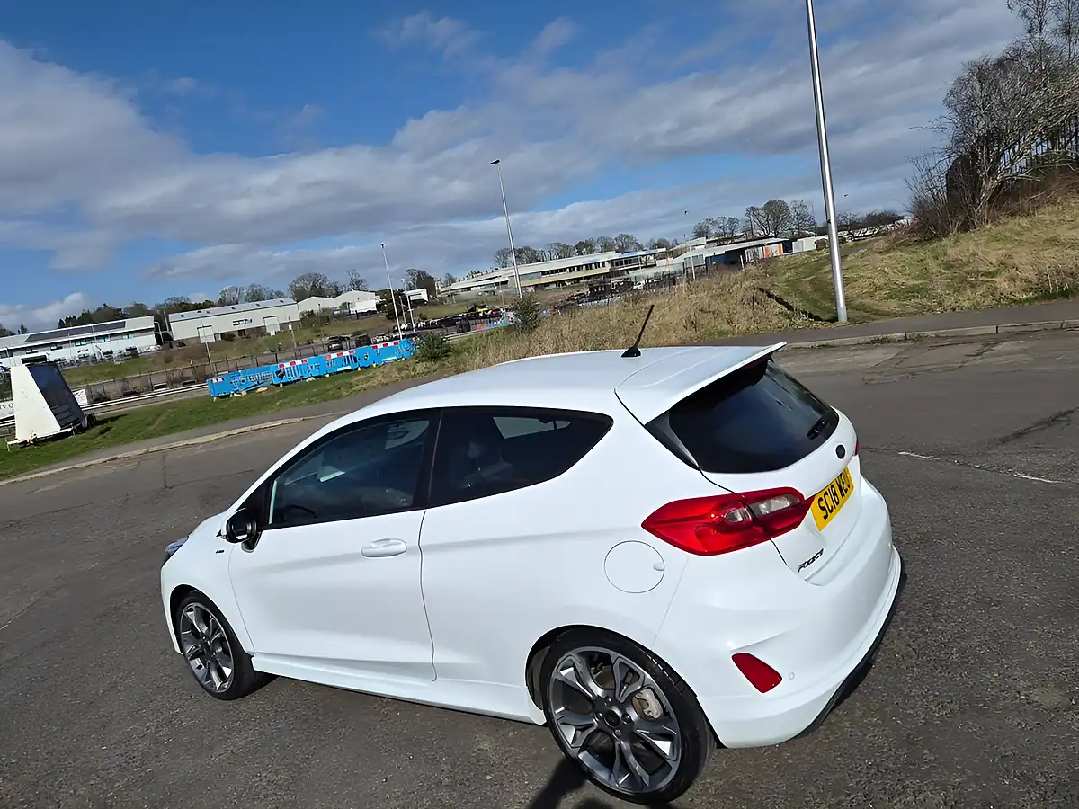 Used 2018 Ford Fiesta ST-Line White - Interior and Exterior details 14