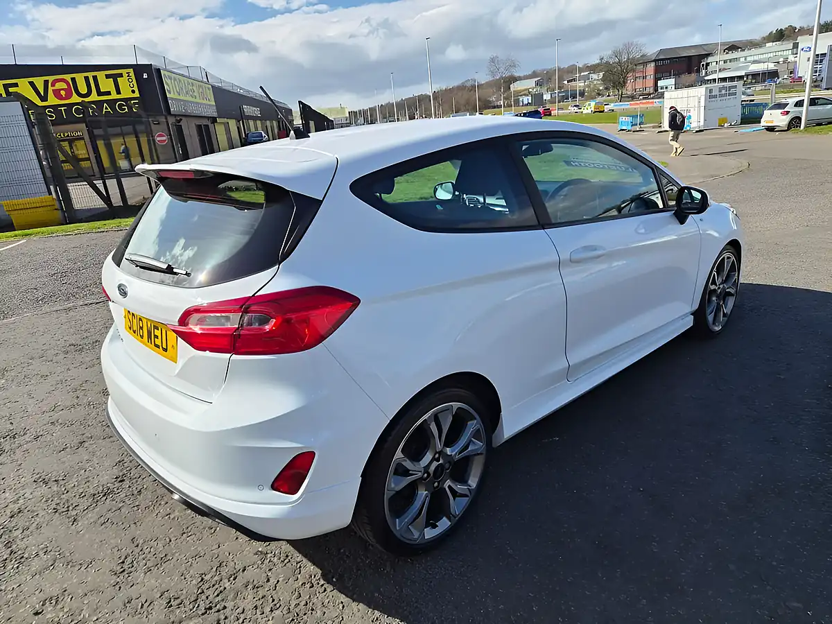 Used 2018 Ford Fiesta ST-Line White - Interior and Exterior details 16