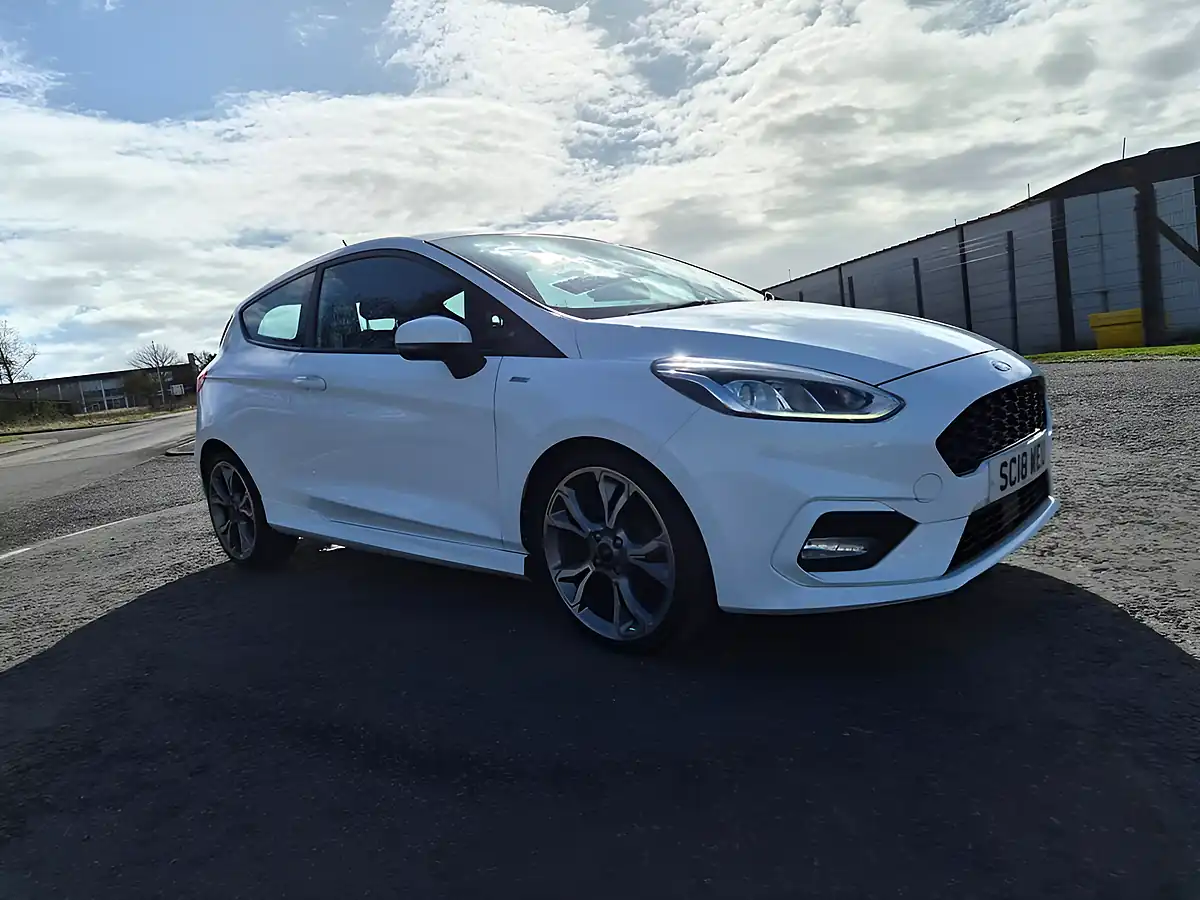 Used 2018 Ford Fiesta ST-Line White - Interior and Exterior details 5