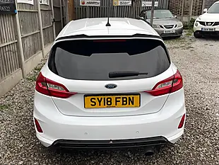Used 2018 Ford Fiesta ST-Line White - Interior and Exterior details 8