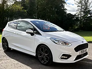 Used 2018 Ford Fiesta ST-Line White - Interior and Exterior details 3