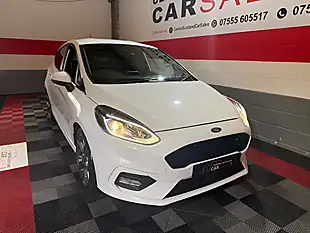 Used 2018 Ford Fiesta ST-Line White - Interior and Exterior details 3