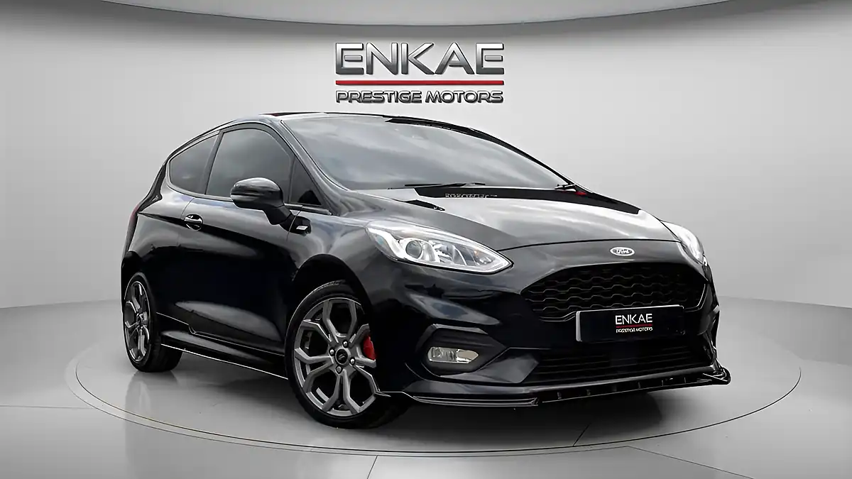 Used 2018 Ford Fiesta ST-Line X Black - Front View