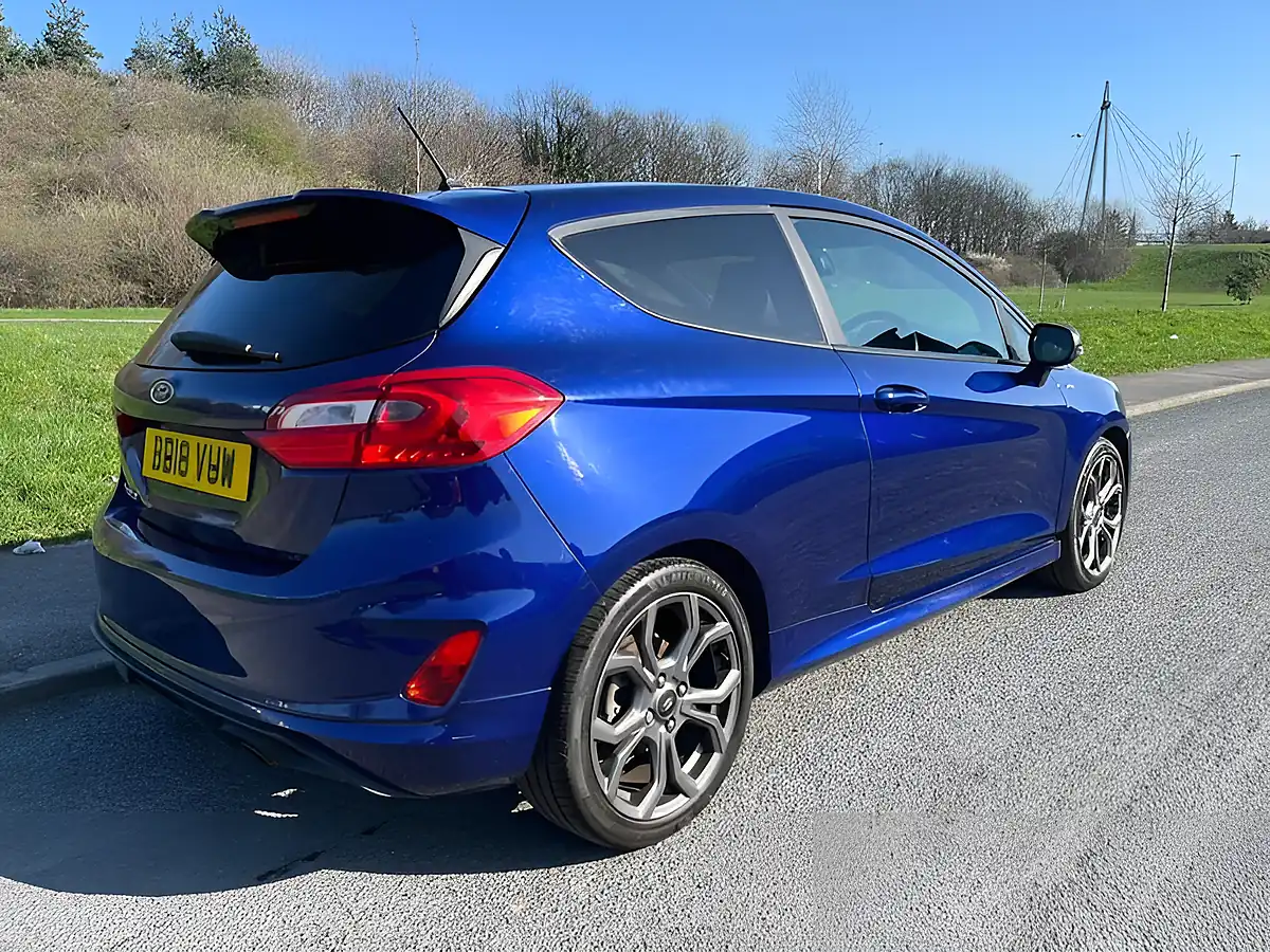 Used 2018 Ford Fiesta ST-Line X Blue - Interior and Exterior details 2