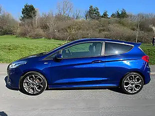 Used 2018 Ford Fiesta ST-Line X Blue - Interior and Exterior details 4