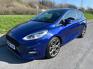 Used 2018 Ford Fiesta ST-Line X Blue - Interior and Exterior details 5