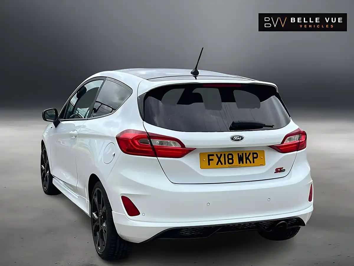 Used 2018 Ford Fiesta ST-Line X Frozen White - Interior and Exterior details 11