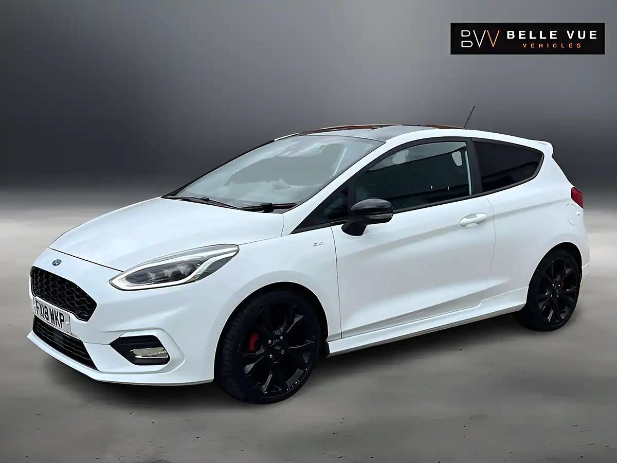 Used 2018 Ford Fiesta ST-Line X Frozen White - Interior and Exterior details 14