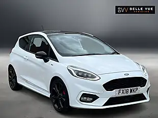Used 2018 Ford Fiesta ST-Line X Frozen White - Interior and Exterior details 2