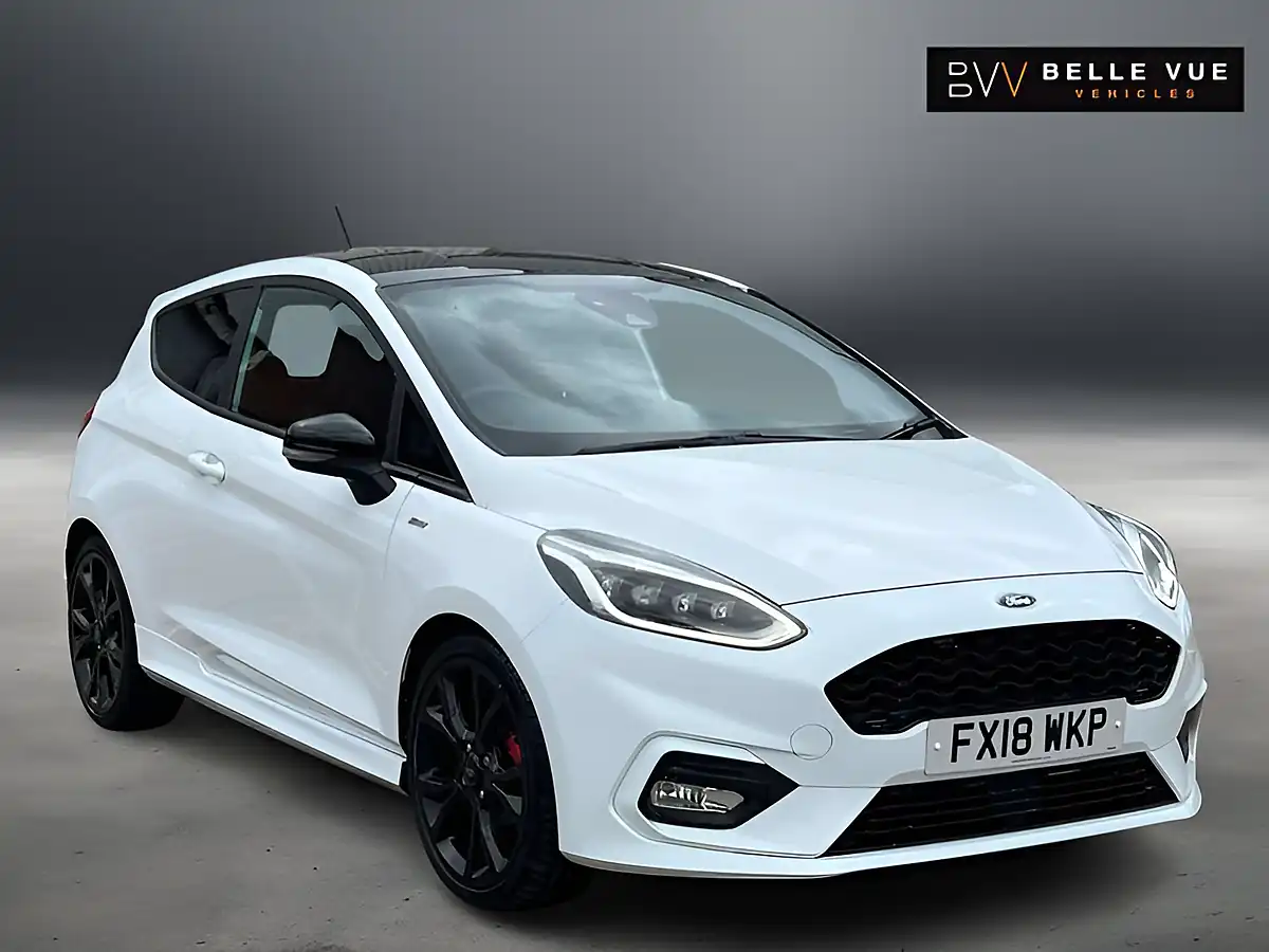 Used 2018 Ford Fiesta ST-Line X Frozen White - Interior and Exterior details 2