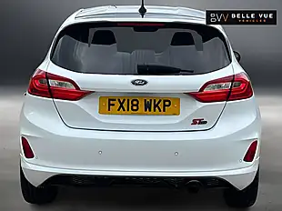 Used 2018 Ford Fiesta ST-Line X Frozen White - Interior and Exterior details 9