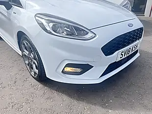 Used 2018 Ford Fiesta ST-Line X White - Interior and Exterior details 4