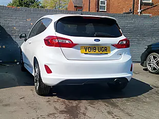 Used 2018 Ford Fiesta ST-Line X White - Interior and Exterior details 13