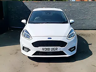 Used 2018 Ford Fiesta ST-Line X White - Interior and Exterior details 4