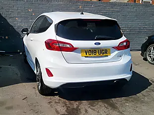 Used 2018 Ford Fiesta ST-Line X White - Interior and Exterior details 8