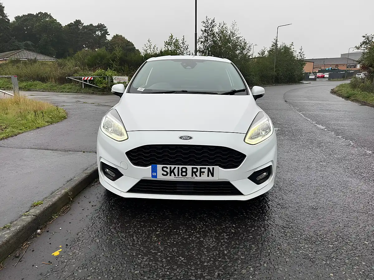 Used 2018 Ford Fiesta ST-Line X White - Interior and Exterior details 2