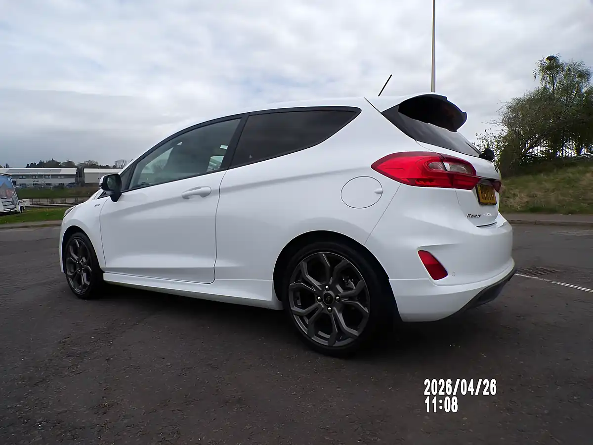 Used 2018 Ford Fiesta ST-Line X White - Interior and Exterior details 10