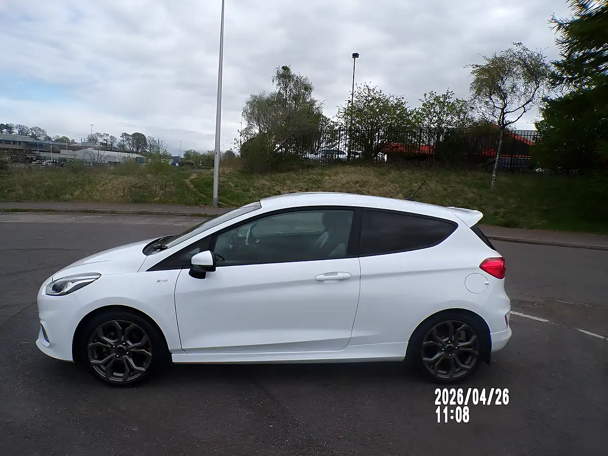 Used 2018 Ford Fiesta ST-Line X White - Interior and Exterior details 2