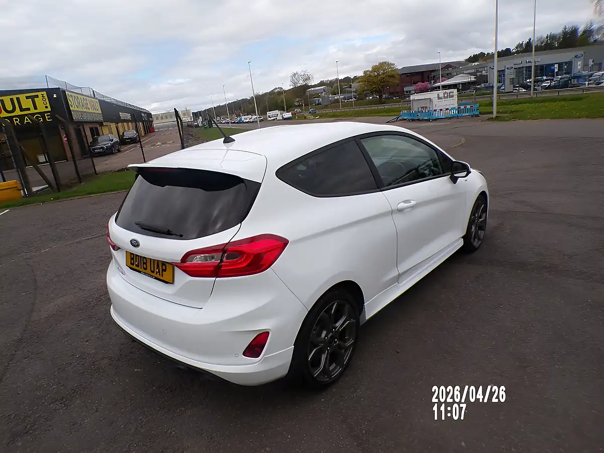 Used 2018 Ford Fiesta ST-Line X White - Interior and Exterior details 5