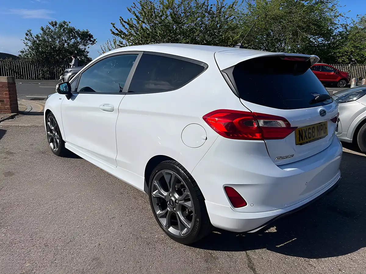 Used 2018 Ford Fiesta ST-Line X White - Interior and Exterior details 4
