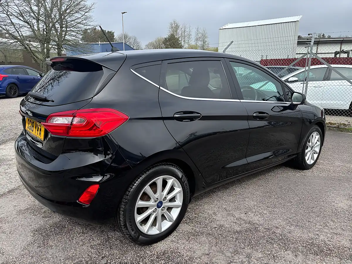 Used 2018 Ford Fiesta Titanium Black - Interior and Exterior details 10