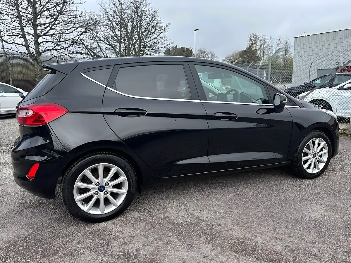 Used 2018 Ford Fiesta Titanium Black - Interior and Exterior details 11