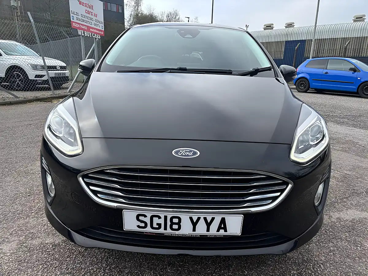 Used 2018 Ford Fiesta Titanium Black - Interior and Exterior details 12