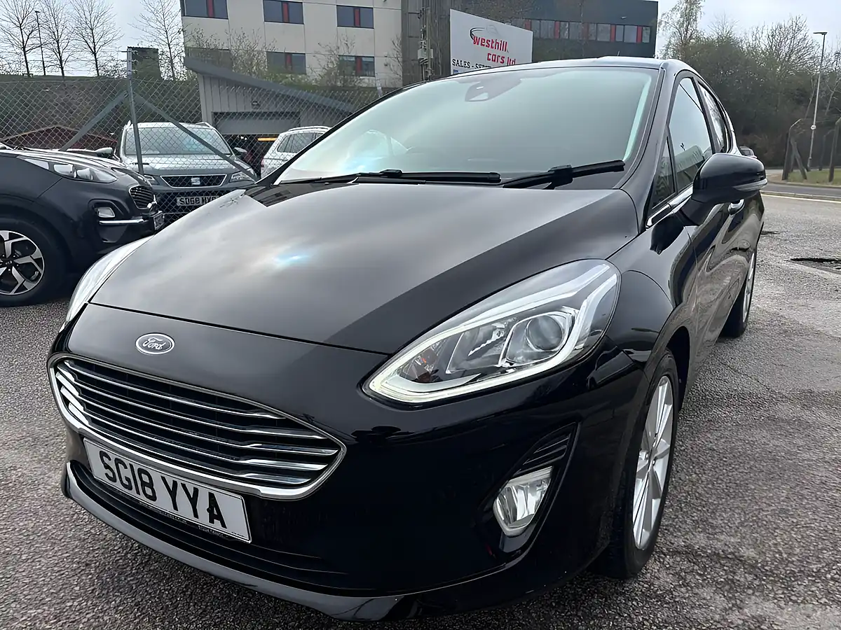 Used 2018 Ford Fiesta Titanium Black - Interior and Exterior details 13