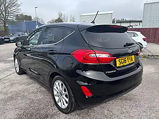 Used 2018 Ford Fiesta Titanium Black - Interior and Exterior details 4