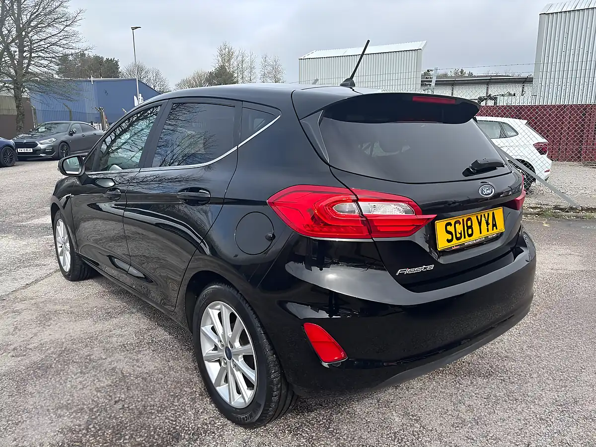 Used 2018 Ford Fiesta Titanium Black - Interior and Exterior details 4