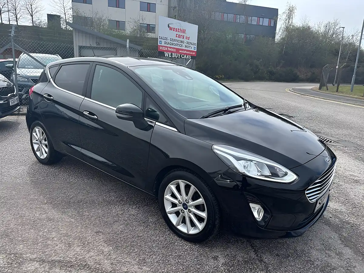 Used 2018 Ford Fiesta Titanium Black - Interior and Exterior details 8